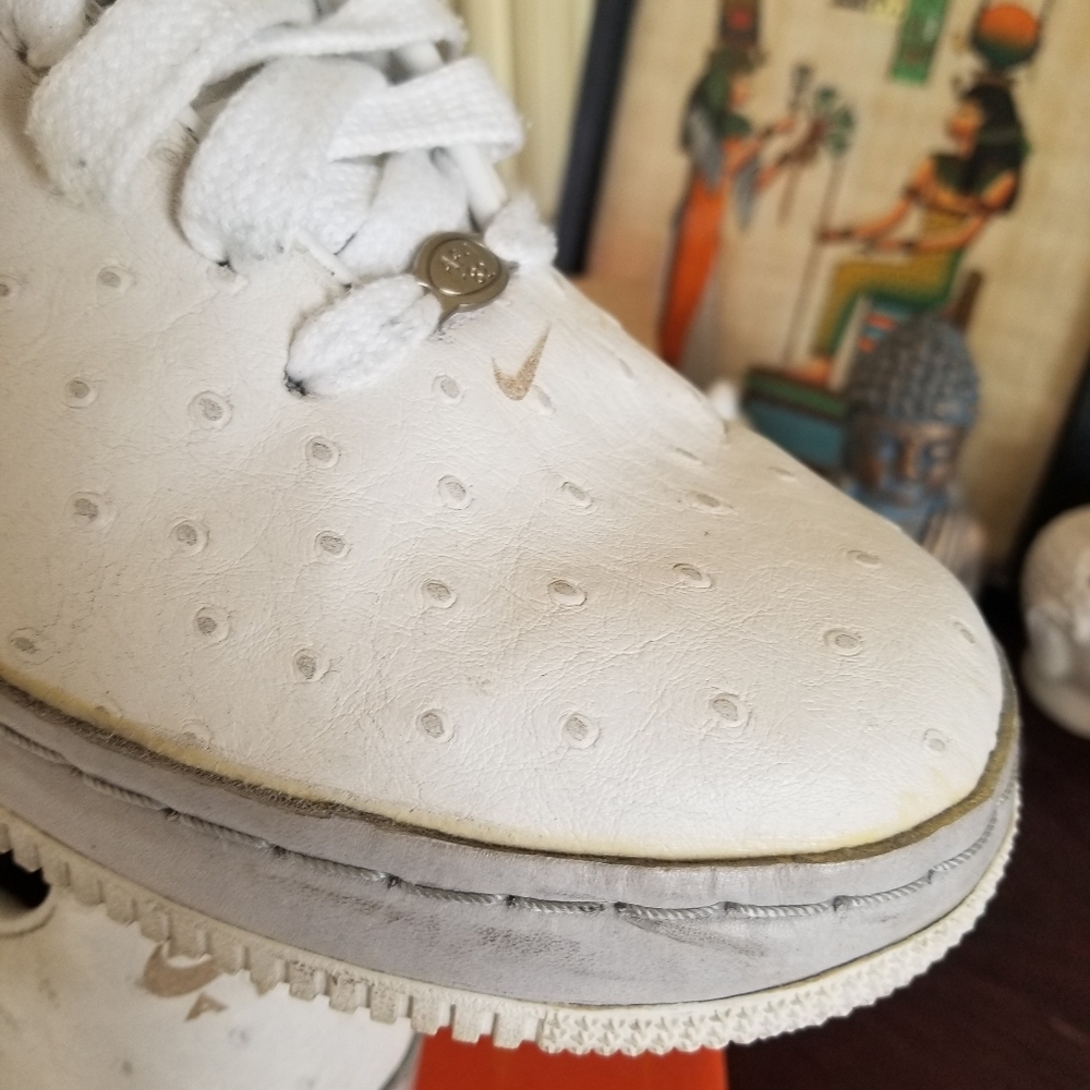 Rare vintage  Nike airforce 82 Supreme ostrich shoes mens 7 - Picture 10 of 16
